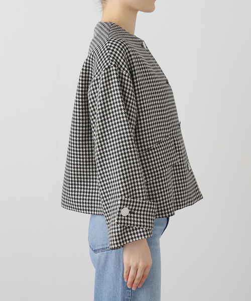 Mackintosh（マッキントッシュ）の「【MACKINTOSH/マッキントッシュ】HUMBIE NO COLLAR SL JACKET MB（ノーカラージャケット・レディース・ブラック・6）」の6枚目の写真