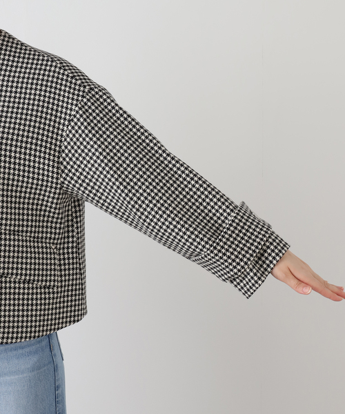 Mackintosh（マッキントッシュ）の「【MACKINTOSH/マッキントッシュ】HUMBIE NO COLLAR SL JACKET MB（ノーカラージャケット・レディース・ブラック・6）」の7枚目の写真