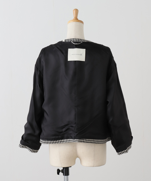Mackintosh（マッキントッシュ）の「【MACKINTOSH/マッキントッシュ】HUMBIE NO COLLAR SL JACKET MB（ノーカラージャケット・レディース・ブラック・6）」の11枚目の写真