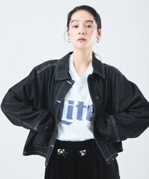 カットオフデニムジャケット