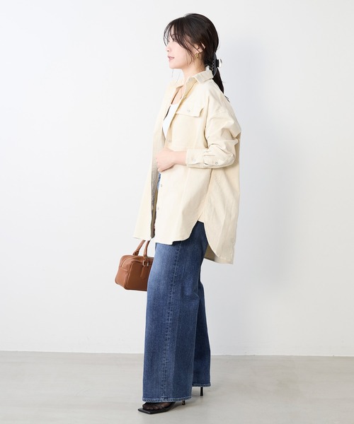 RED CARD TOKYO（レッドカード）の「【RED CARD TOKYO】35th Anniversary wide-ワイドストレートデニム（デニムパンツ・レディース・ブルー・23/24）」の5枚目の写真