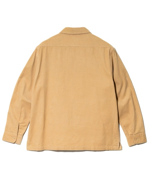 go slow caravan（ゴースローキャラバン）の「コーデュロイ前立て刺繍シャツ（シャツ/ブラウス・メンズ・グリーン系その他/ネイビー/ベージュ・LARGE/X-LARGE/MEDIUM/SMALL）」の15枚目の写真