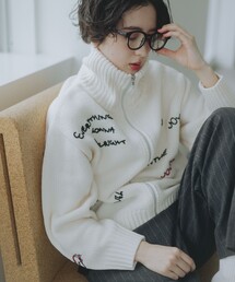 B:MING by BEAMS | 手書き刺繍 ニット(ニット/セーター)