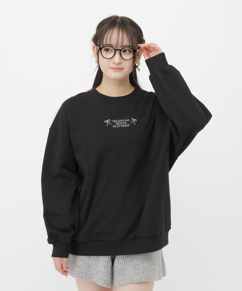 セール】USAP刺繍スウェット/AND YUA ANY/581120（スウェット