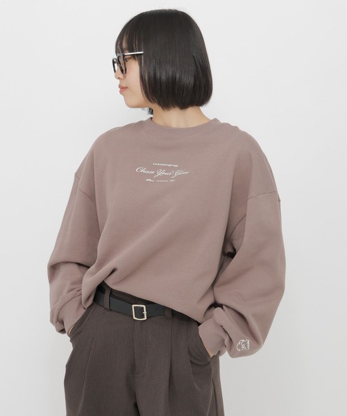 セール】USAP刺繍スウェット/AND YUA ANY/581120（スウェット
