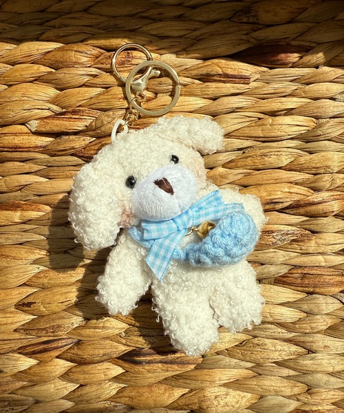 kutir(クティール)の「kutirlune/アソートアニマルキーホルダー(キーホルダー・レディース・ベージュ/ライトホワイト/ダークブラウン・FREE)」の1枚目の写真