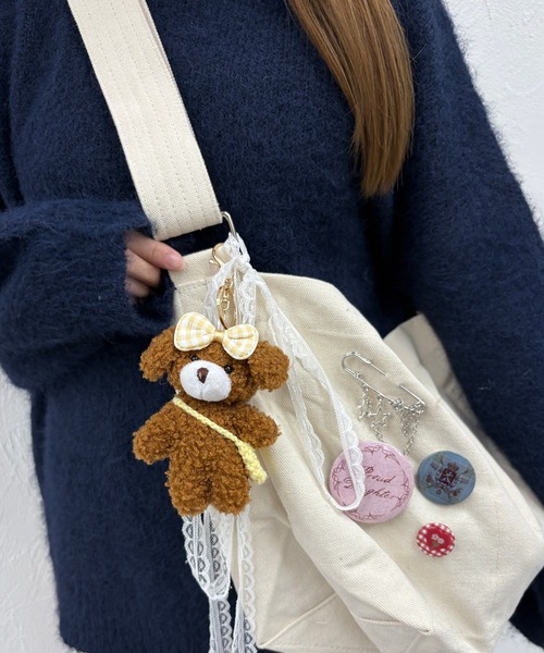 kutir(クティール)の「kutirlune/アソートアニマルキーホルダー(キーホルダー・レディース・ベージュ/ライトホワイト/ダークブラウン・FREE)」の8枚目の写真