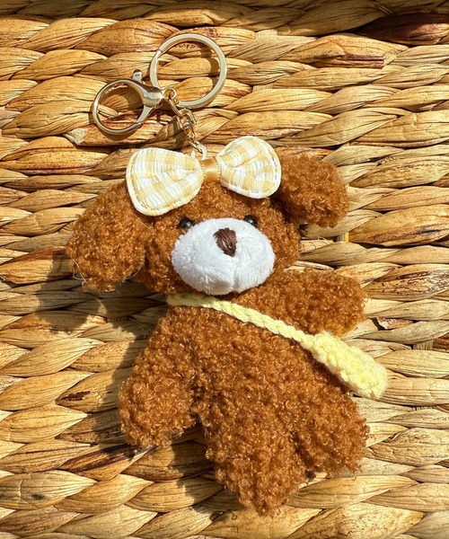 kutir(クティール)の「kutirlune/アソートアニマルキーホルダー(キーホルダー・レディース・ベージュ/ライトホワイト/ダークブラウン・FREE)」の6枚目の写真