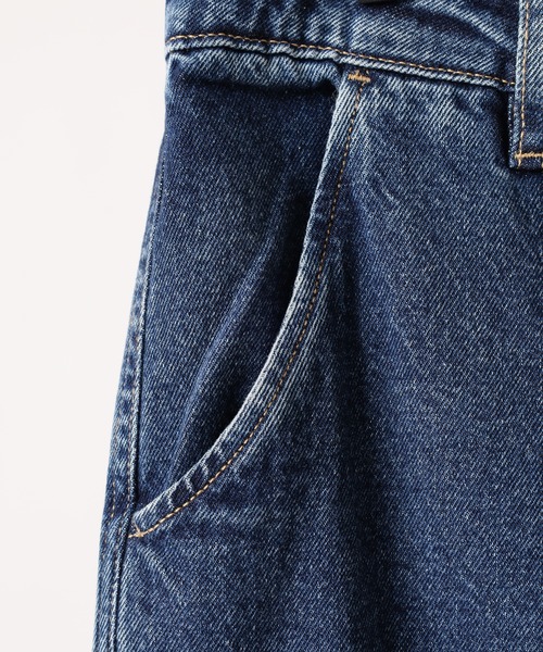GUESS JEANS(ゲスジーンズ)の「GUESS JEANS GJ G10 CARGO PANTS ゲス ワイドカーゴパンツ デニムパンツ ジーンズ(デニムパンツ・レディース・インディゴブルー・29inch/27inch/25inch/24inch/28inch/26inch)」の5枚目の写真