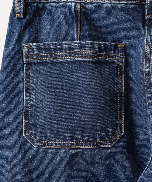 GUESS JEANS(ゲスジーンズ)の「GUESS JEANS GJ G10 CARGO PANTS ゲス ワイドカーゴパンツ デニムパンツ ジーンズ(デニムパンツ・レディース・インディゴブルー・29inch/27inch/25inch/24inch/28inch/26inch)」の9枚目の写真