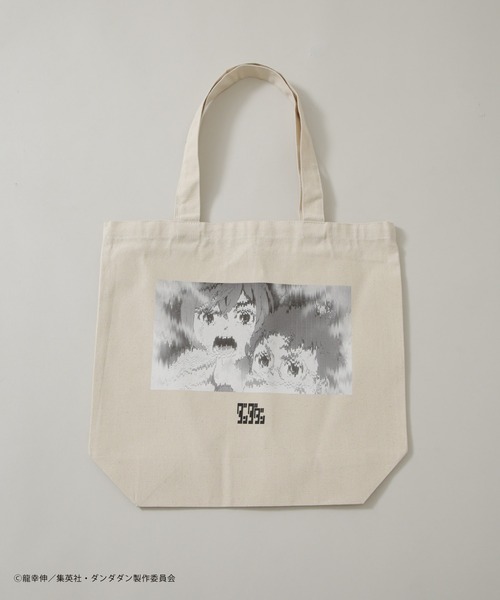 NANO universe(ナノユニバース)の「「ダンダダン | Kosuke Kawamura」トートバッグ オカルン×モモver(トートバッグ・メンズ・キナリ・F)」の1枚目の写真