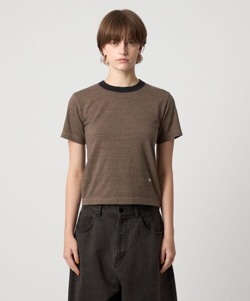FilMelange for ASTRAET＞リンガーTシャツ（Tシャツ/カットソー