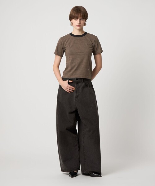 FilMelange for ASTRAET＞リンガーTシャツ（Tシャツ/カットソー