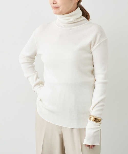 Deuxieme Classe *rib タートル rib タートル（Tシャツ/カットソー）｜Deuxieme Classe