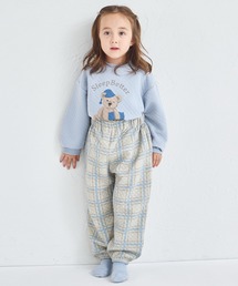 pairmanon（ペアマノン）の「【肌触りなめらか】ユニセックス ニットキルト くまモチーフパジャマ（ルームウェア/パジャマ）」