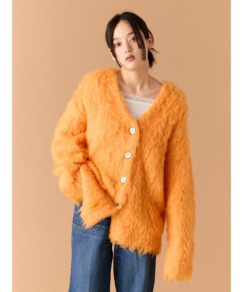 Time is on オレンジ カーディガン サイズ0 Time is on オレンジ カーディガン サイズ0