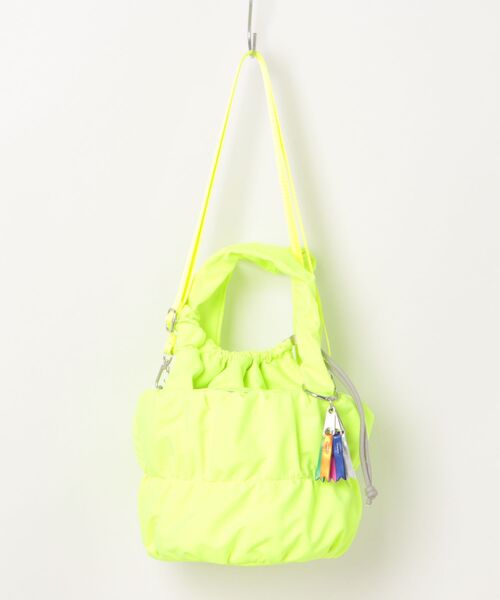 Cheek（チーク）の「pokkori kincyaku 2way tote（トートバッグ・レディース・パープル/イエロー/ブルー・FREE）」の4枚目の写真