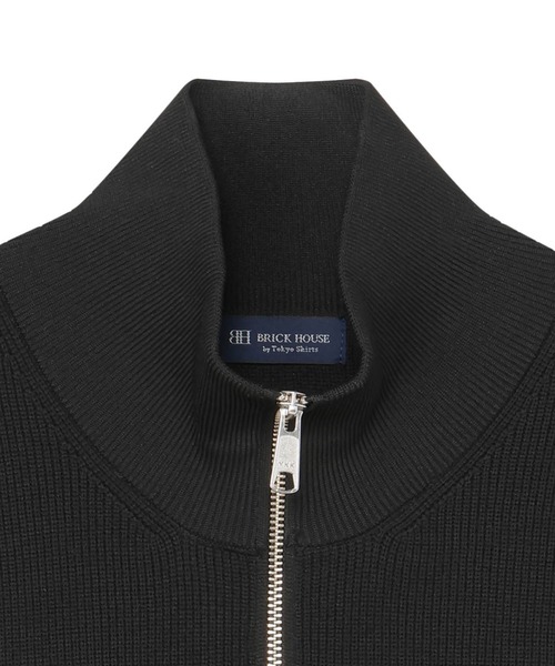 TOKYO SHIRTS（トウキョウシャツ）の「ドライバーズZIP ブルゾン（ブルゾン・メンズ・グレー/ブラック・M/L/LL）」の5枚目の写真