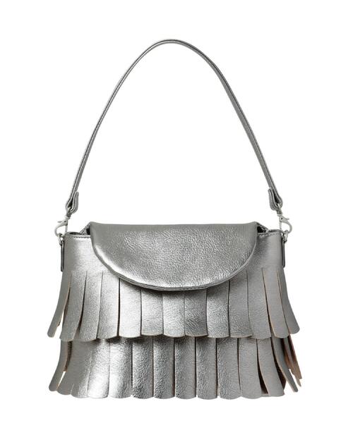 HIROKO HAYASHI(ヒロコハヤシ)の「FRANGIA(フランジャ)ショルダーバッグ(ショルダーバッグ・レディース・ホワイト系/ブラック/シルバー・00)」の3枚目の写真