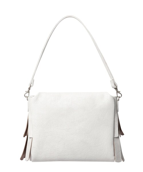 HIROKO HAYASHI(ヒロコハヤシ)の「FRANGIA(フランジャ)ショルダーバッグ(ショルダーバッグ・レディース・ホワイト系/ブラック/シルバー・00)」の7枚目の写真