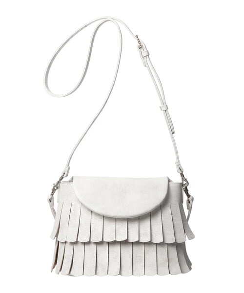 HIROKO HAYASHI(ヒロコハヤシ)の「FRANGIA(フランジャ)ショルダーバッグ(ショルダーバッグ・レディース・ホワイト系/ブラック/シルバー・00)」の8枚目の写真