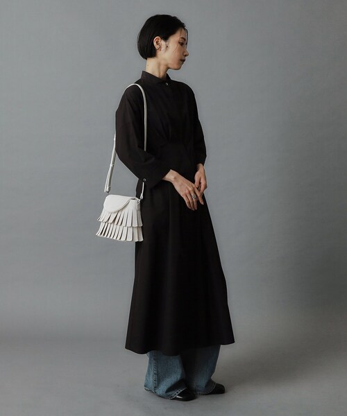 HIROKO HAYASHI(ヒロコハヤシ)の「FRANGIA(フランジャ)ショルダーバッグ(ショルダーバッグ・レディース・ホワイト系/ブラック/シルバー・00)」の12枚目の写真