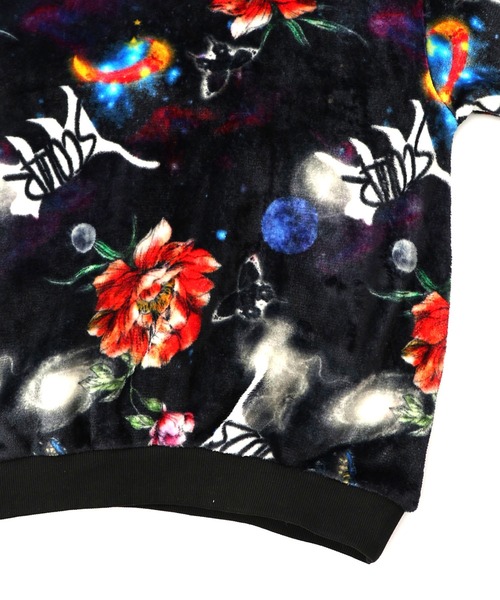 ScoLar（スカラー）の「153696：スカラー柄展開フランネルプルオーバー（Tシャツ/カットソー・レディース・ブラック/グリーン・M）」の14枚目の写真