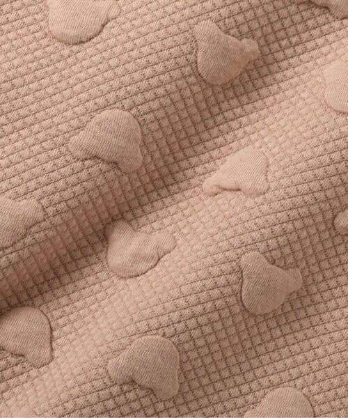 apres les cours(アプレレクール)の「tiny bear ポシェット風トレーナー(スウェット・キッズ・レッド/ベージュ・120/110/100/90/80)」の20枚目の写真