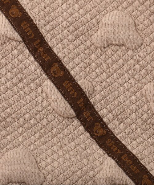 apres les cours(アプレレクール)の「tiny bear ポシェット風トレーナー(スウェット・キッズ・レッド/ベージュ・120/110/100/90/80)」の16枚目の写真