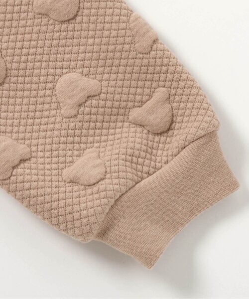 apres les cours(アプレレクール)の「tiny bear ポシェット風トレーナー(スウェット・キッズ・レッド/ベージュ・120/110/100/90/80)」の17枚目の写真