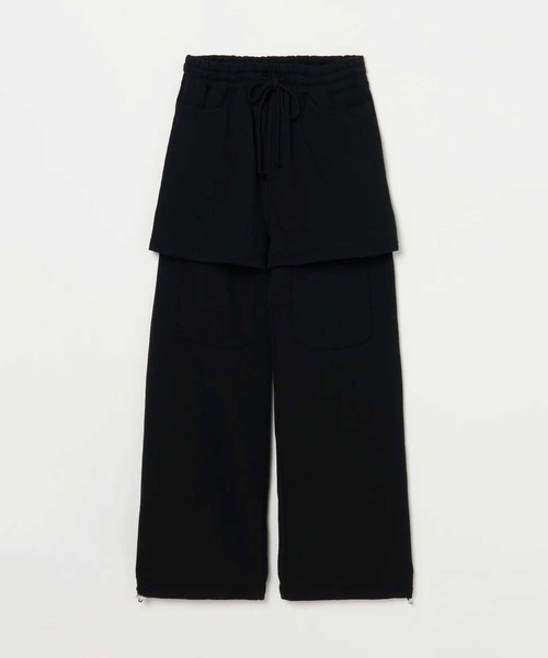 INSCRIRE/アンスクリア】Layered Sweat Pants/レイヤードスウェット