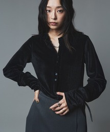 ベロア コンパクト カーディガン / Velour Compact Cardigan