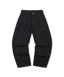 GLACK（グラック）の「GP150 スプリットワイドスラックス (ブラック)（スラックス）」