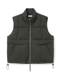 Millo Archive（ミロ アーカイブ）の「Covering Duck  Down Vest [Deep Charcoal]（ダウンベスト）」