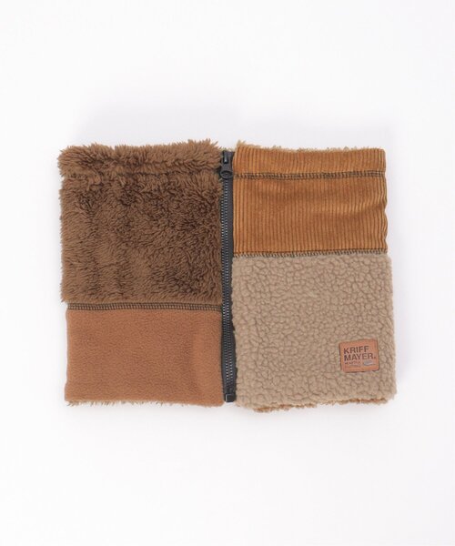 KRIFF MAYER（クリフメイヤー）の「KRIFF MAYER クリフメイヤー 切り替えネックウォーマー（ネックウォーマー/スヌード・メンズ・その他1/ブラウン/ブラック・FREE）」の14枚目の写真