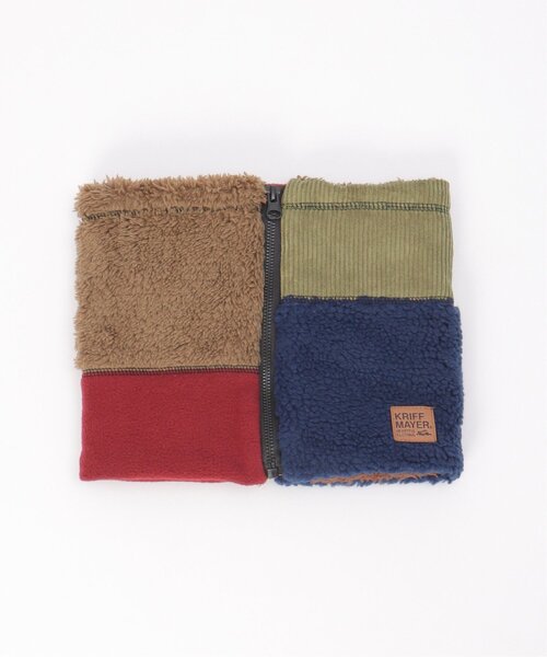 KRIFF MAYER（クリフメイヤー）の「KRIFF MAYER クリフメイヤー 切り替えネックウォーマー（ネックウォーマー/スヌード・メンズ・その他1/ブラウン/ブラック・FREE）」の15枚目の写真