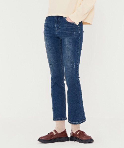 CHASECULT(チェイスカルト)の「レディース ヒドゥンバンディングブーツカットデニム-BERG2352B0N(デニムパンツ・レディース・ブルー・67/70/74)」の2枚目の写真