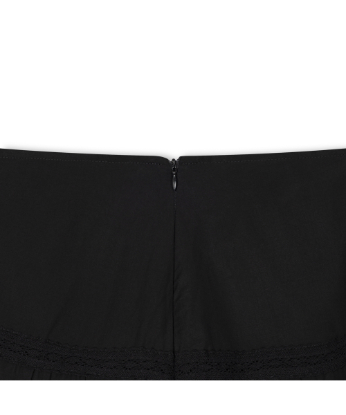 MOAA(モア)の「ソフトフレアロングスカート(ブラック)(スカート・レディース・その他・SMALL/MEDIUM)」の4枚目の写真