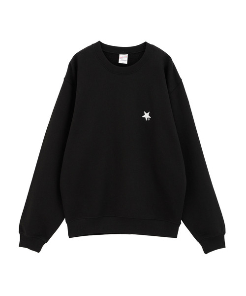 CONVERSE TOKYO(コンバーストウキョウ)の「HEART LOGO BACKPRINT SWEAT(スウェット・レディース・杢グレー/ブラック/ホワイト・FREE)」の5枚目の写真