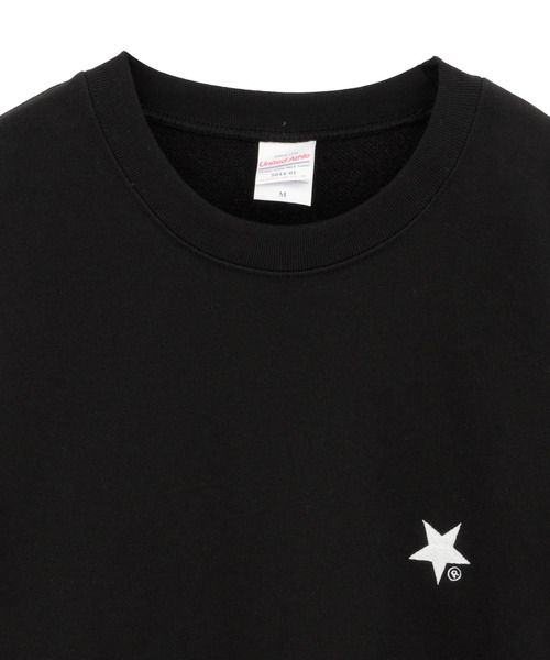 CONVERSE TOKYO(コンバーストウキョウ)の「HEART LOGO BACKPRINT SWEAT(スウェット・レディース・杢グレー/ブラック/ホワイト・FREE)」の7枚目の写真