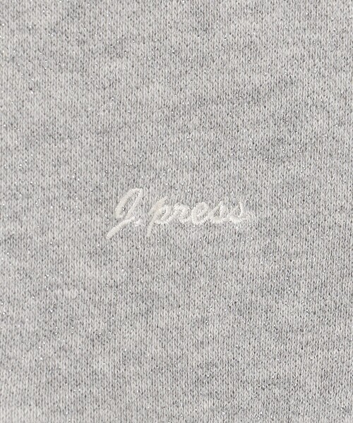 J.PRESS(ジェイプレス)の「ラメ裏毛 カットソー(Tシャツ/カットソー・レディース・アイボリー系/ライトグレー系・T13)」の6枚目の写真