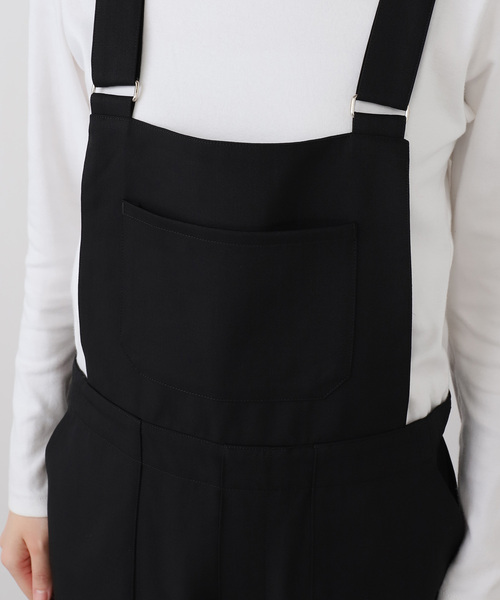 IENA（イエナ）の「Maison IENA ウールサロペット（サロペット/オーバーオール・レディース・ブラック・36/38）」の8枚目の写真