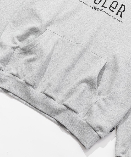 POLeR(ポーラー)の「POLER FURRY FONT HOOD(ポーラー ファリーフォント フード)(パーカー・メンズ・ヘザーグレー/グリーン/ブラック・MEDIUM/LARGE/X-LARGE)」の6枚目の写真