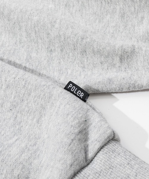 POLeR(ポーラー)の「POLER FURRY FONT HOOD(ポーラー ファリーフォント フード)(パーカー・メンズ・ヘザーグレー/グリーン/ブラック・MEDIUM/LARGE/X-LARGE)」の9枚目の写真