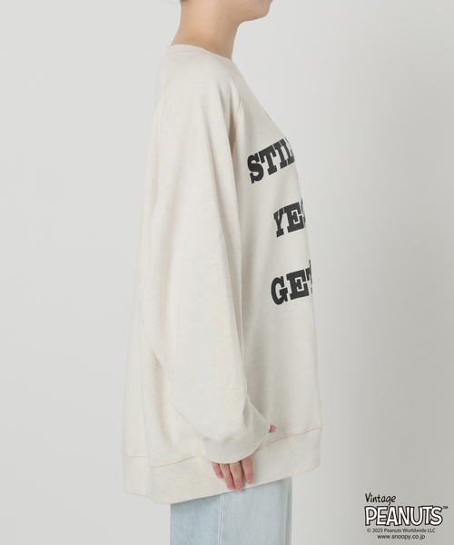 ≪追加≫MEAN MACHINE AGE 別注PEANUTS VTG CREW スウェット 'CHARLIE