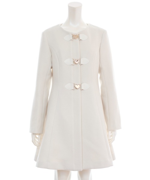 Secret Honey（シークレットハニー）の「取り外しフード付ビットコート（その他アウター・レディース・グレー/オフホワイト・MEDIUM）」の15枚目の写真