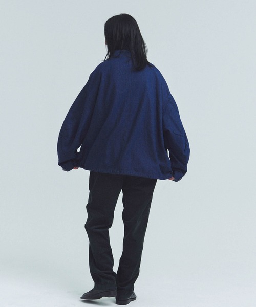 PERK GAPS(パークギャップス)の「PERK GAPSショートモッズコート(モッズコート・メンズ・ベージュ/チャコール/インディゴブルー/ブラック系・XL/L/M)」の8枚目の写真
