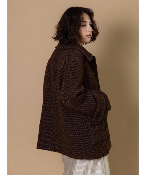 Te chichi CLASSIC（テチチクラシック）の「ロービングカルゼミドルコート《2025winter catalog item》（その他アウター・レディース・ブラック/ブラウン・F）」の18枚目の写真
