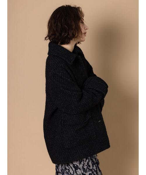 Te chichi CLASSIC（テチチクラシック）の「ロービングカルゼミドルコート《2025winter catalog item》（その他アウター・レディース・ブラック/ブラウン・F）」の3枚目の写真