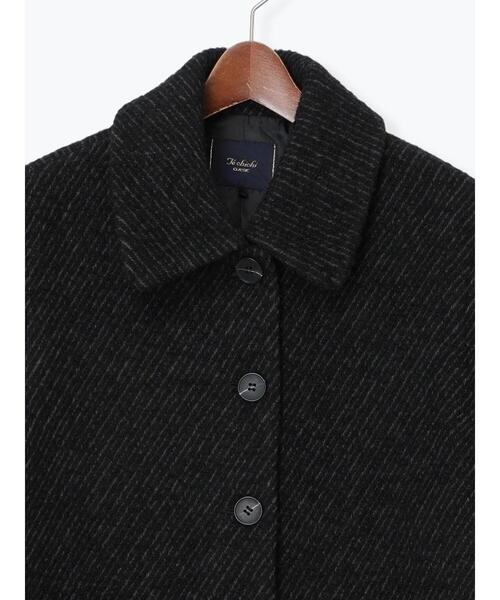 Te chichi CLASSIC（テチチクラシック）の「ロービングカルゼミドルコート《2025winter catalog item》（その他アウター・レディース・ブラック/ブラウン・F）」の7枚目の写真